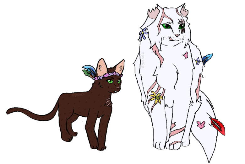 Big n Smol (Berry & Ghost) by me!